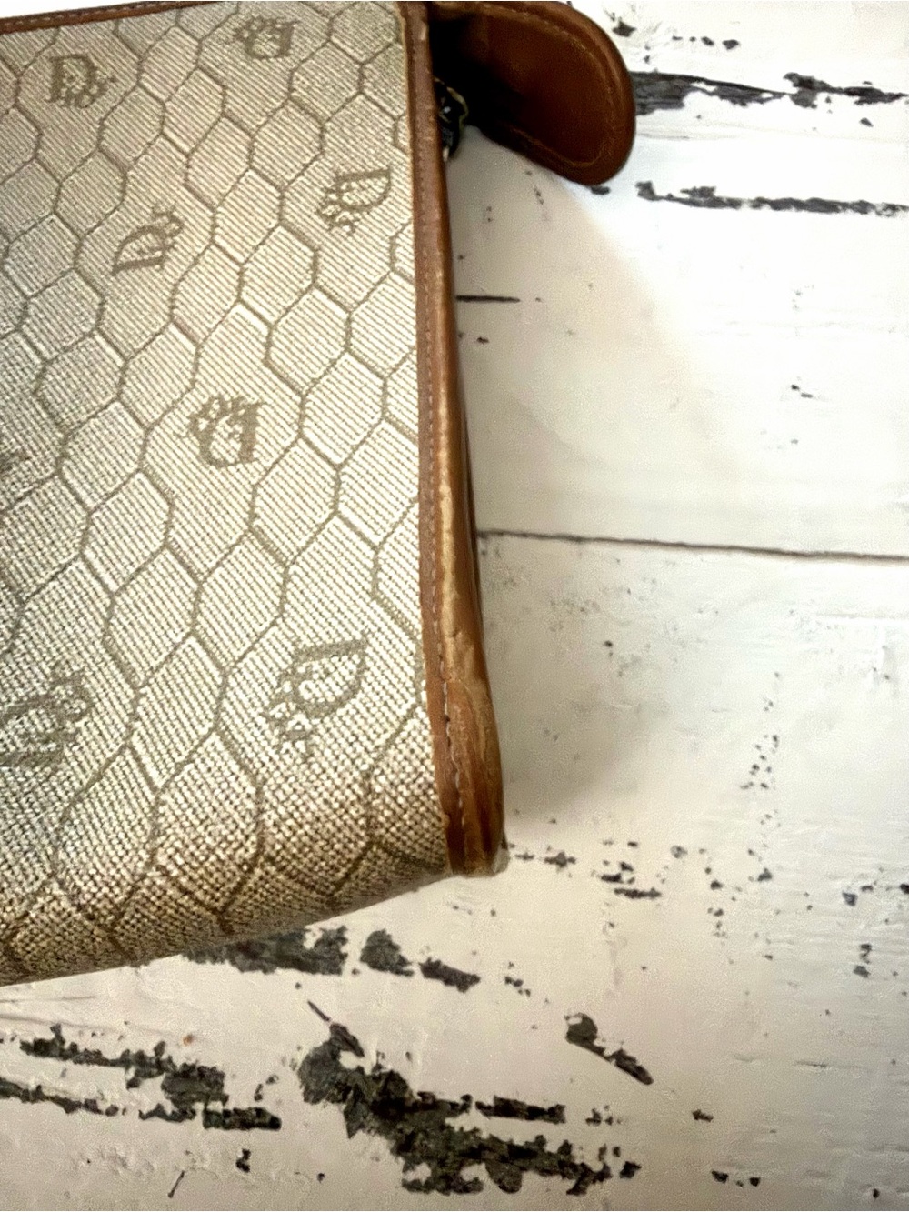 Christian Dior Vintage Monogram Chain Pouch / Clutch Bag - Picture 5 of 9